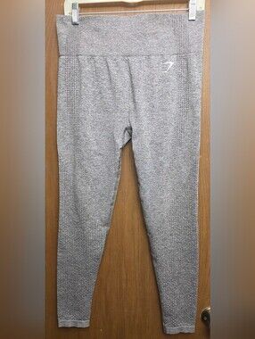 Gymshark Heather Gray Seamless Leggings